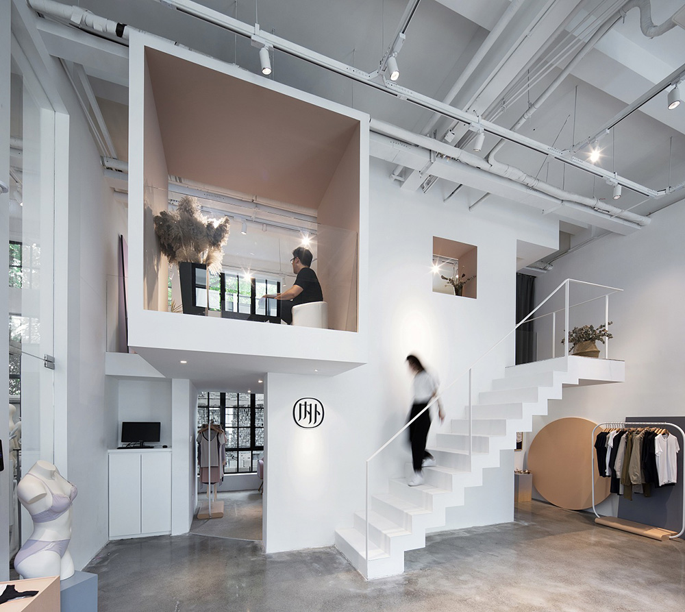 科技公司活动区装修设计效果图,活动区装修设计效果图