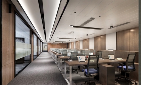 办公室办公区装修设计图,办公区装修设计图