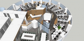 科技公司平面设计图,平面设计图