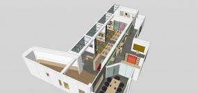 制造公司办公室装修设计效果图,办公室装修设计效果图