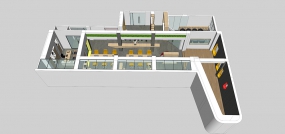 办公室设计布局图,设计布局图