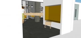 办公室设计全景图