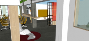 制造公司办公室设计布局图,办公室设计布局图