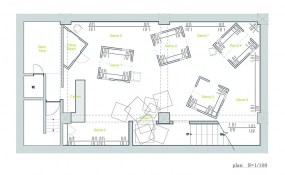 曦文服饰装修布局图