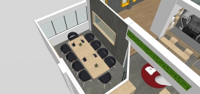 办公室装修设计效果图,装修设计效果图