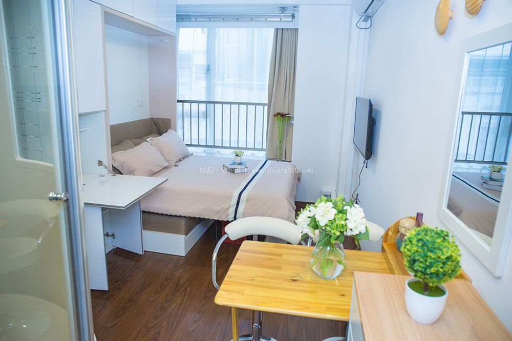 酒店式公寓装修设计布局图,酒店式公寓装修设计图