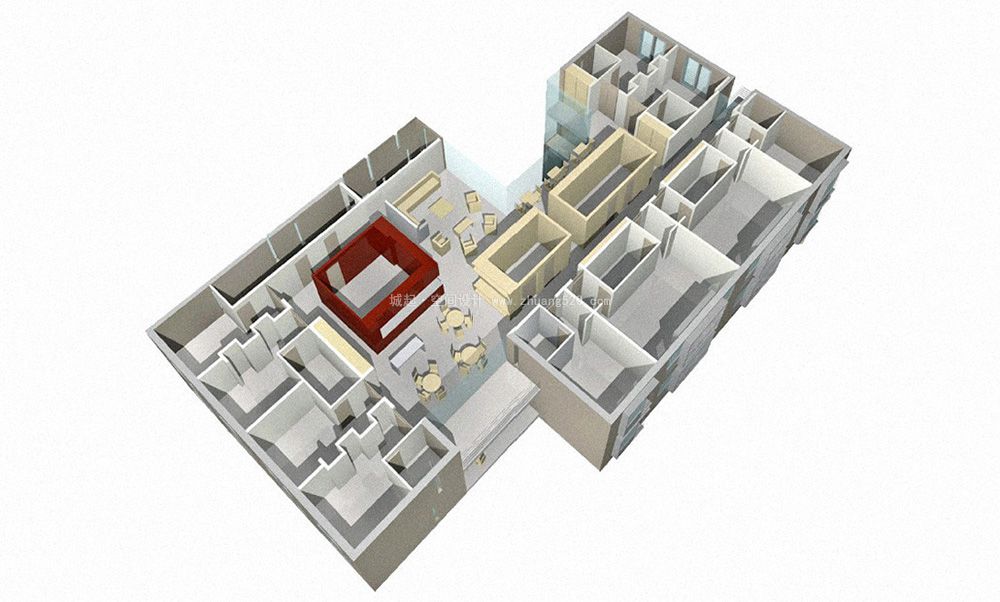 护理中心装饰设计平面图,护理中心装饰设计