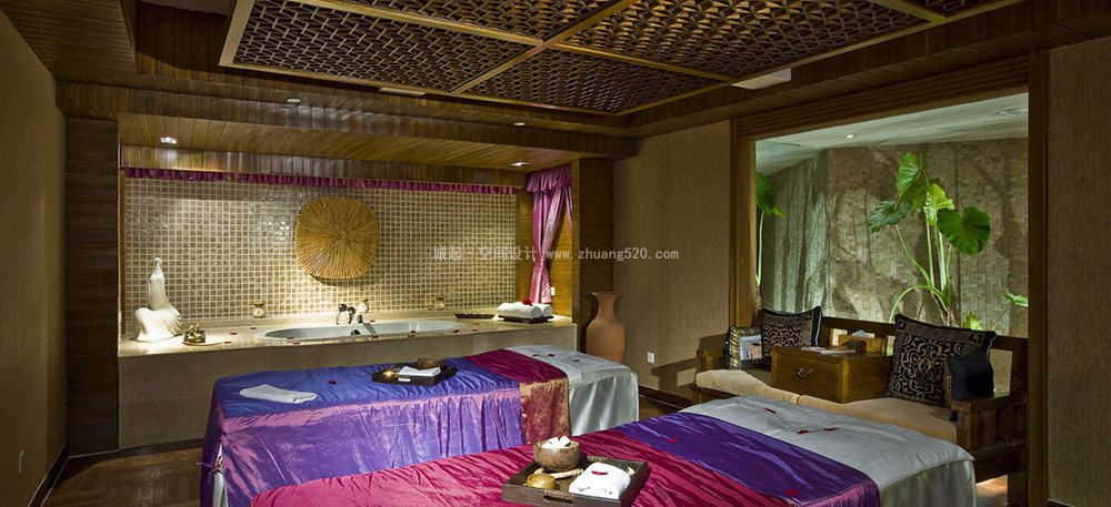 休闲足浴店装修设计图片,足浴店装修设计图