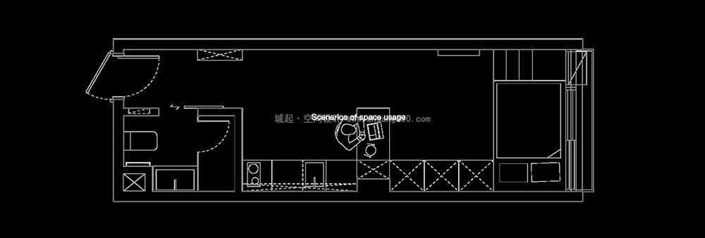 酒店式公寓装修设计平面图,公寓装修设计平面图
