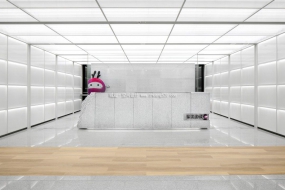 游戏公司前厅装修设计效果图,前厅装修设计效果图