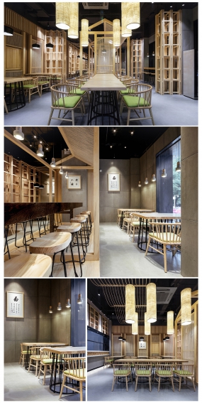 饭店空间设计案例图,饭店空间设计实景图