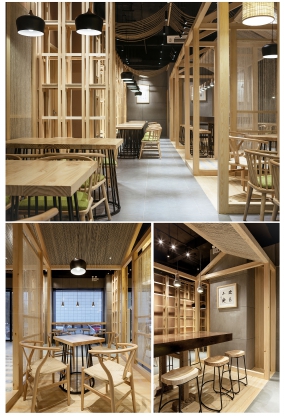 饭店空间设计效果图,饭店装饰图片