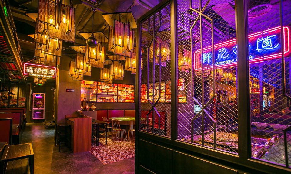 火锅店装饰案例图,火锅店装饰实景图