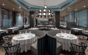 饭店装修案例图,饭店装修图片