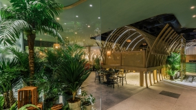 火锅店装饰图片,火锅店装饰实景图