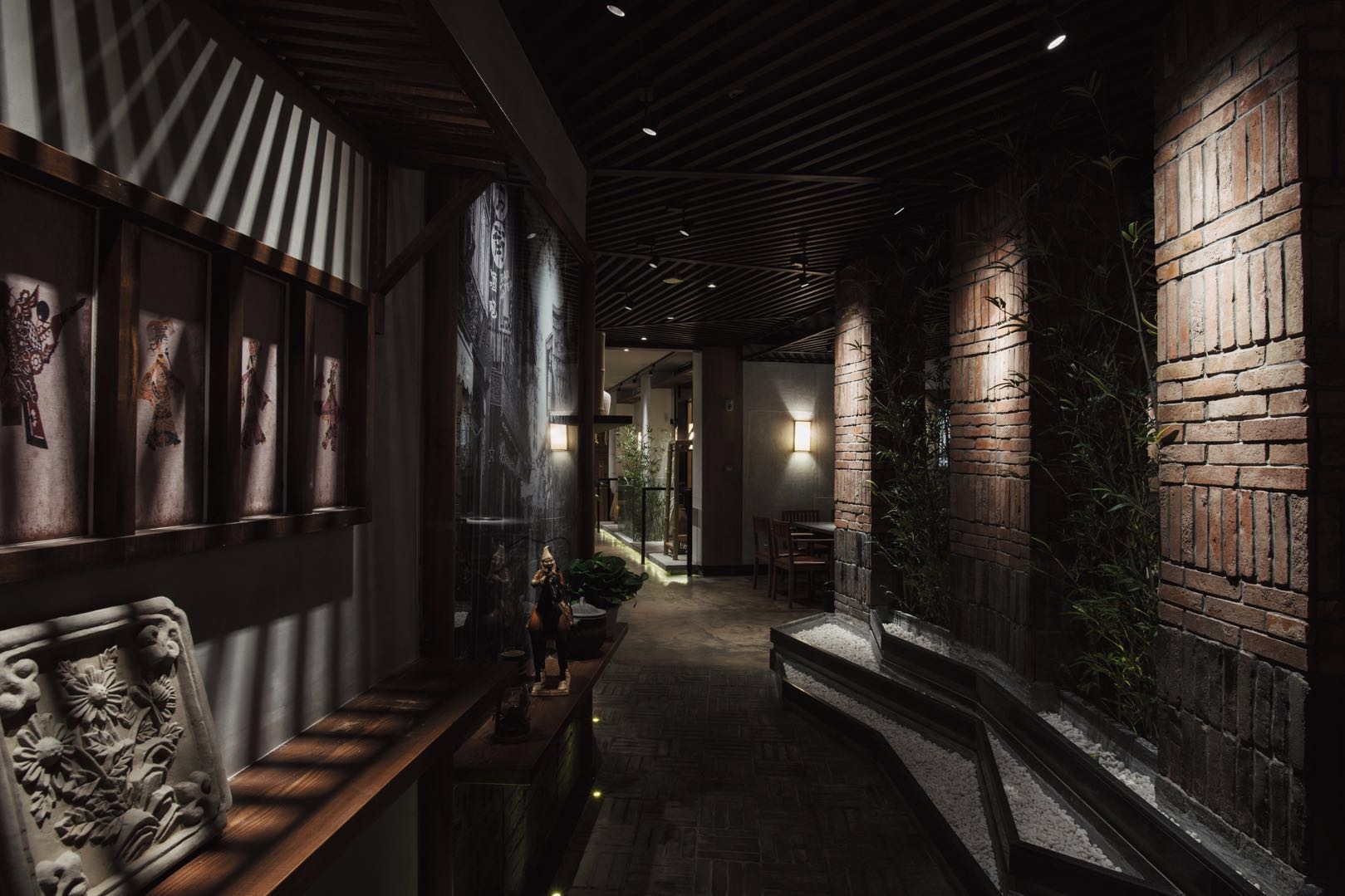 火锅店空间设计效果图,火锅店空间设计图片