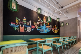 越南粉饭店设计案例图