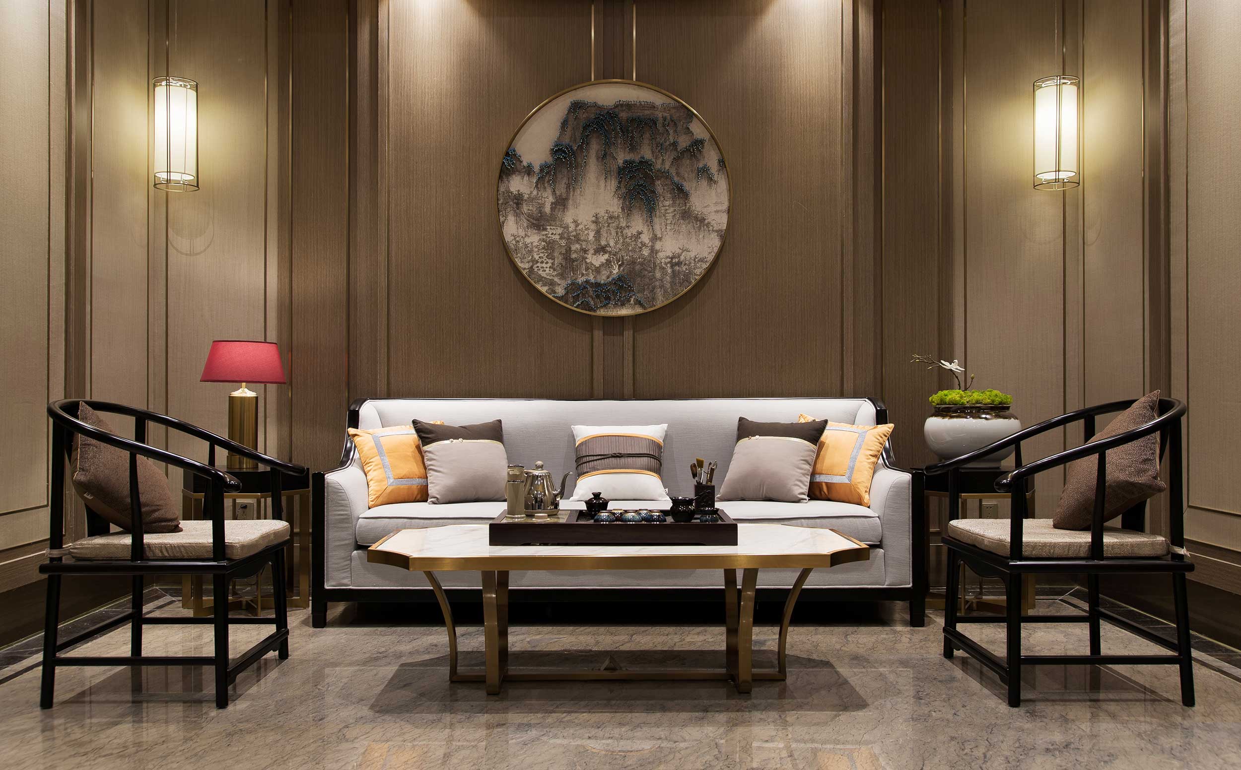 饭店空间设计布局图,饭店装修设计效果图