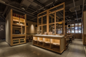 快餐店设计实景图