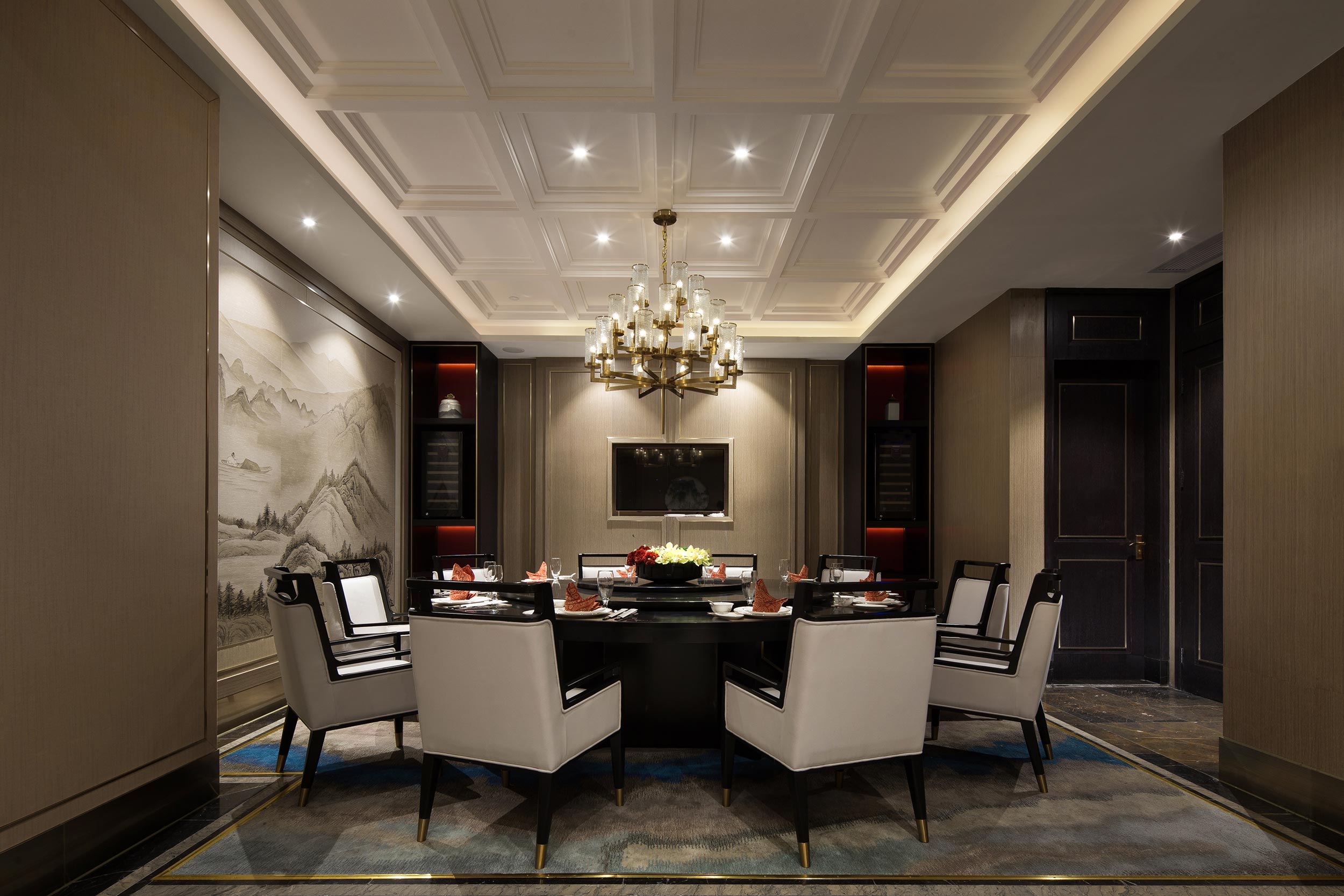 饭店设计实景图,饭店设计案例图