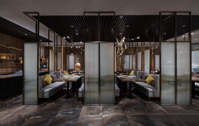 铁板烧店设计效果图