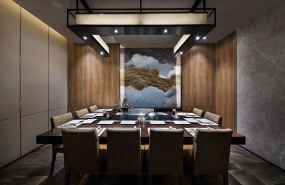 铁板烧店设计实景图