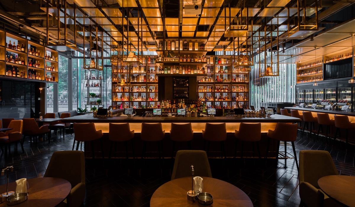 酒吧装饰效果图,酒吧装饰图