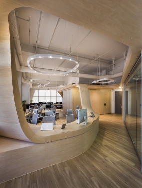 广告公司前厅装修设计效果图,广告公司前厅设计效果图