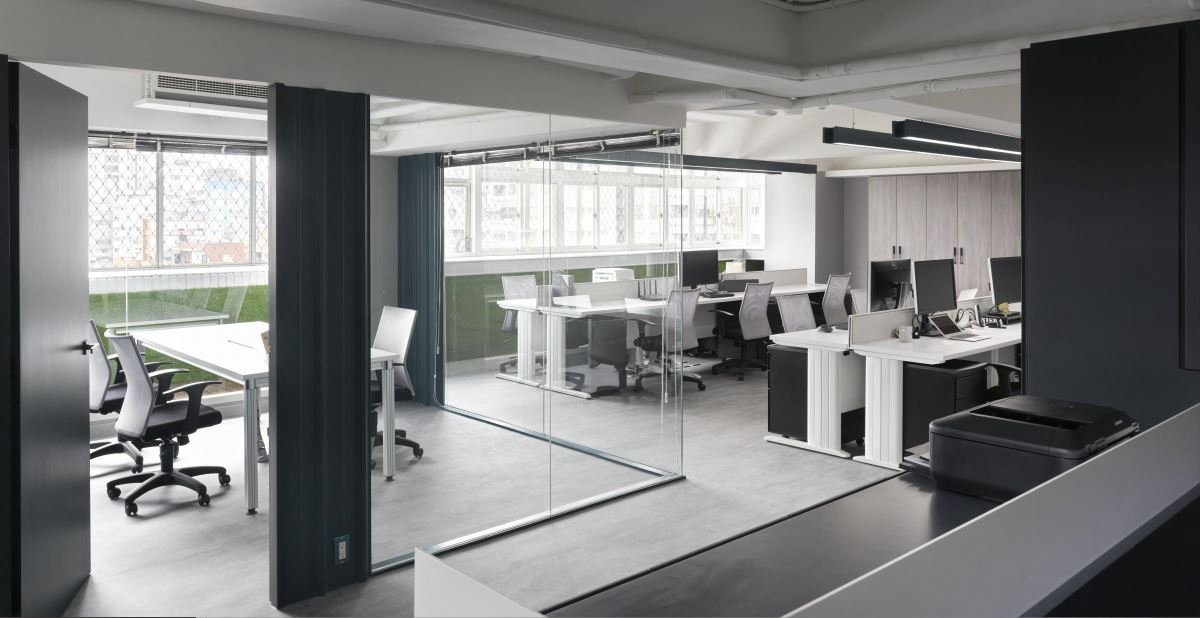 开放区域设计效果图,办公室开放区域空间设计效果图