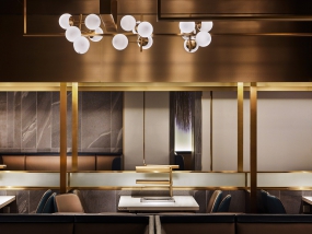 火锅店装饰设计实景图