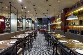 铁板烧设计实景图