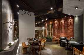 火锅店装修设计效果图