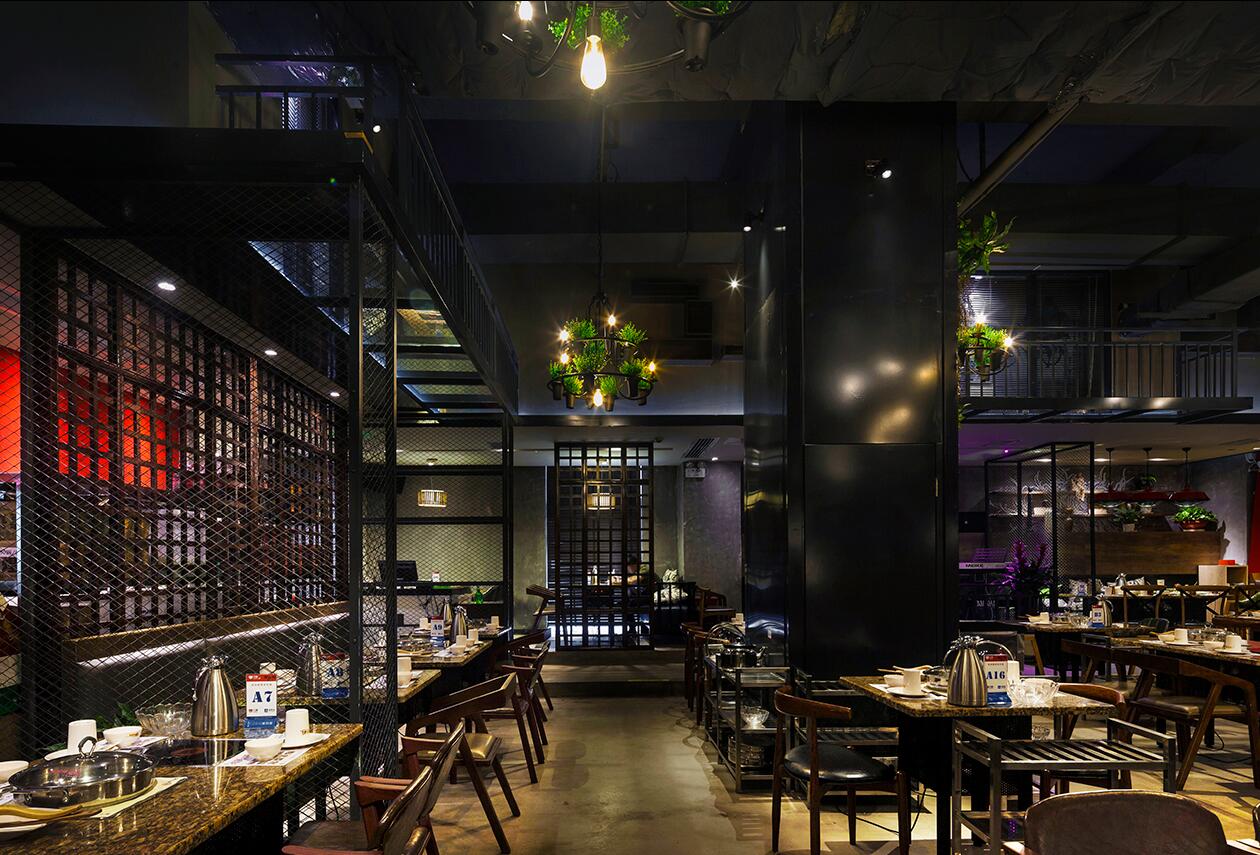 火锅店装修设计图片,火锅店装饰效果图