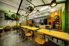 快餐店装修设计效果图