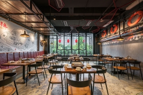  烧烤店装饰设计图片