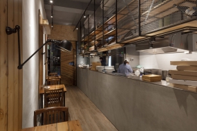  面馆空间设计案例, 面馆空间设计图片