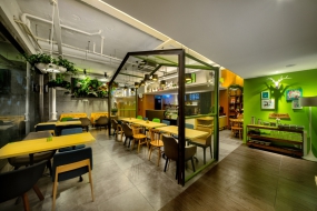 快餐店设计效果图,快餐店设计布局图