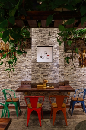 面馆空间设计案例, 面馆空间设计图片