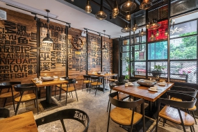 烧烤店装修设计图片,烧烤店装饰效果图