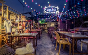  烧烤店空间设计布局图,烧烤店空间设计布局