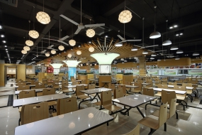 快餐店设计布局图,快餐店装饰效果图