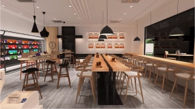 水果店空间设计效果图