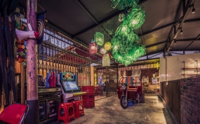 烧烤店设计效果图