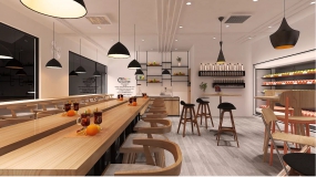 水果店设计实景图