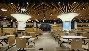 快餐店空间设计图片,快餐店空间设计布局图