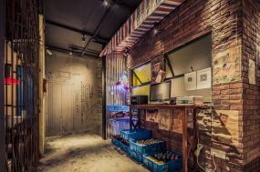 烧烤店装修设计案例