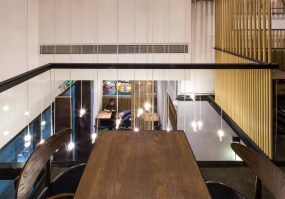 面馆空间设计实景图,餐馆设计图片