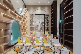 儿童游乐生活馆装修设计效果图,儿童游乐生活馆效果图