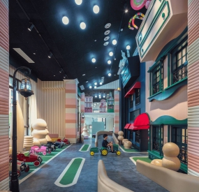 儿童乐园装修效果图,儿童游乐生活馆装修设计图片