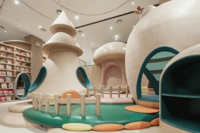 乐园馆设计效果图,儿童生活馆装修设计图片